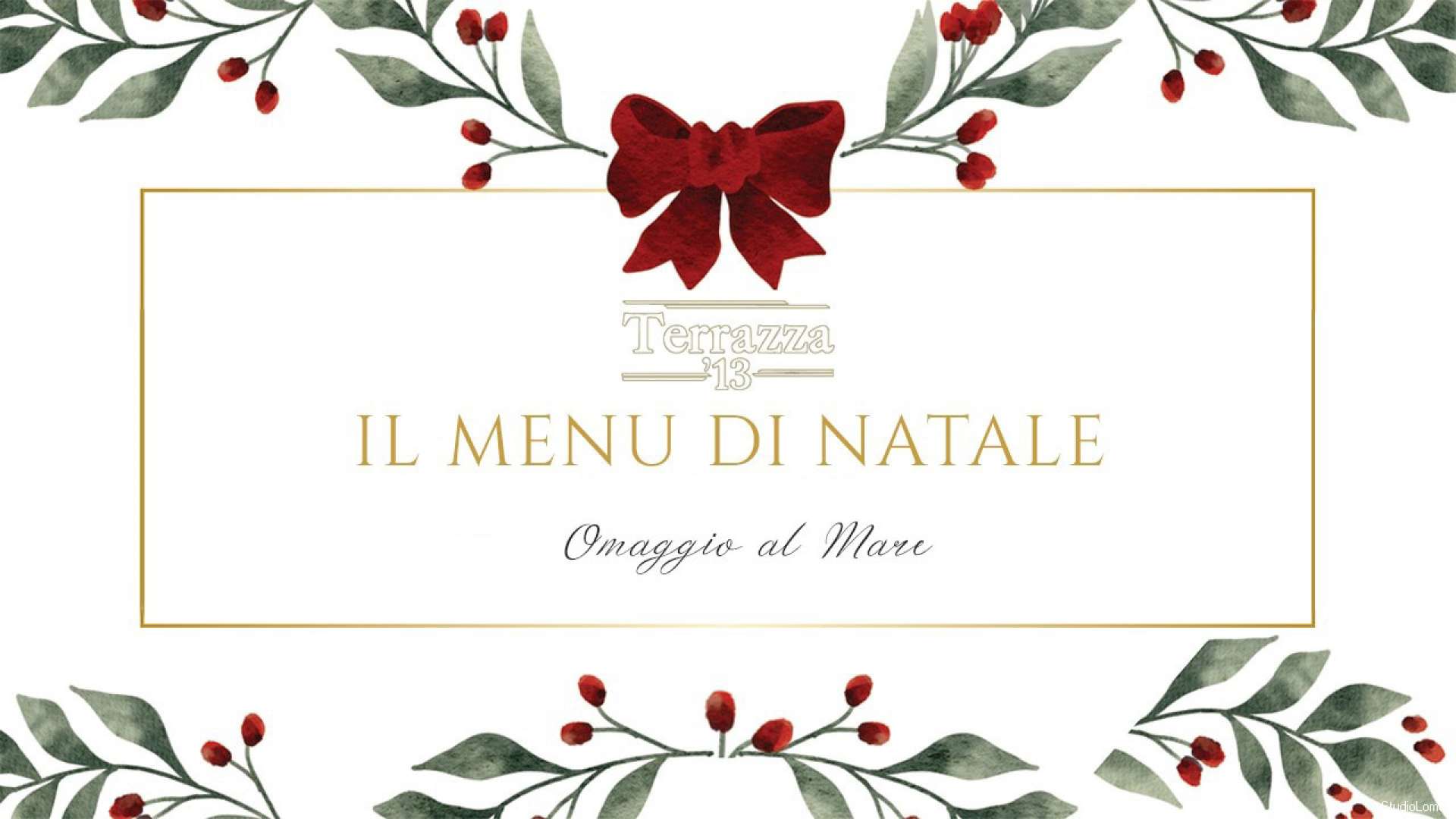 Natale - Menu Omaggio al Mare