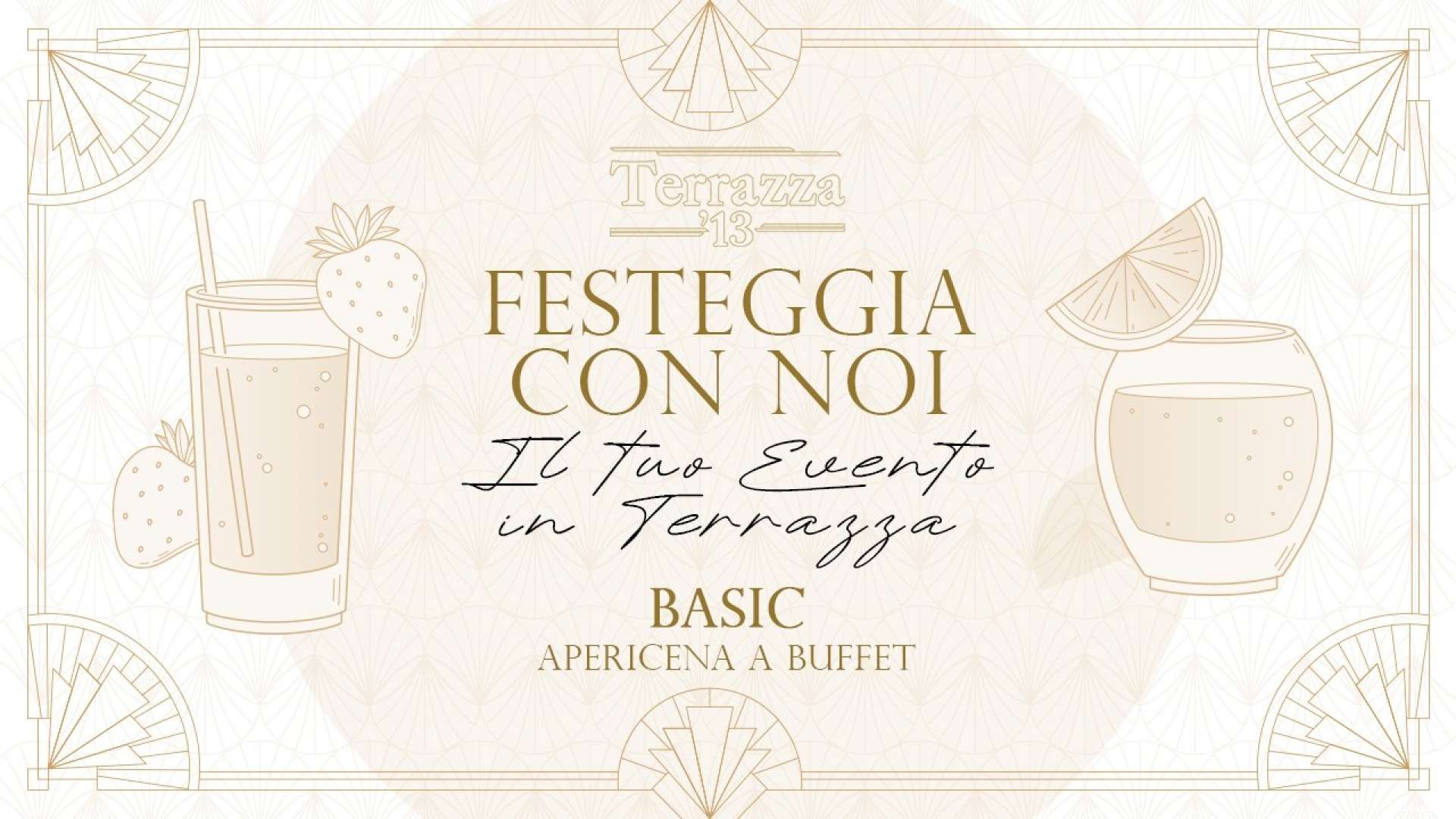 Festeggia con Noi il Tuo Evento in Terrazza!