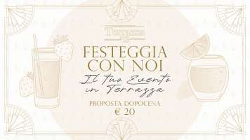 Festeggia con Noi il Tuo Evento in Terrazza!